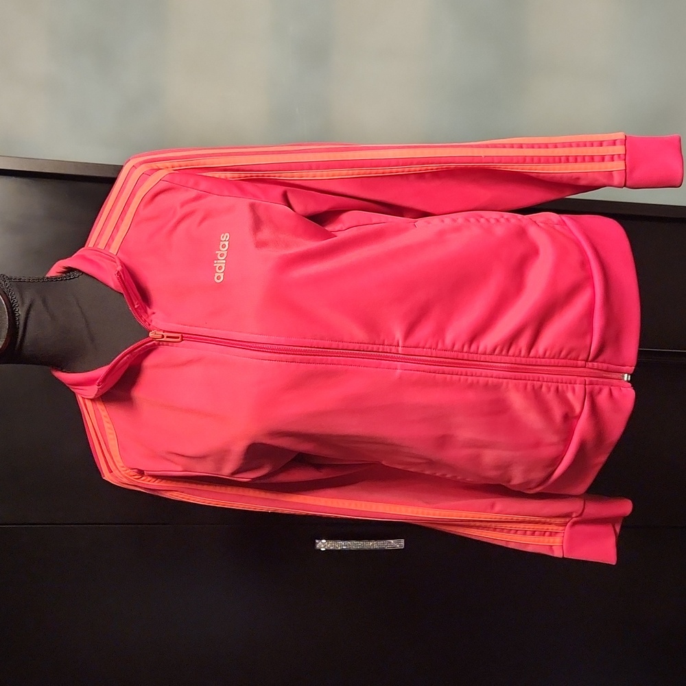 Adidas front zip sweater